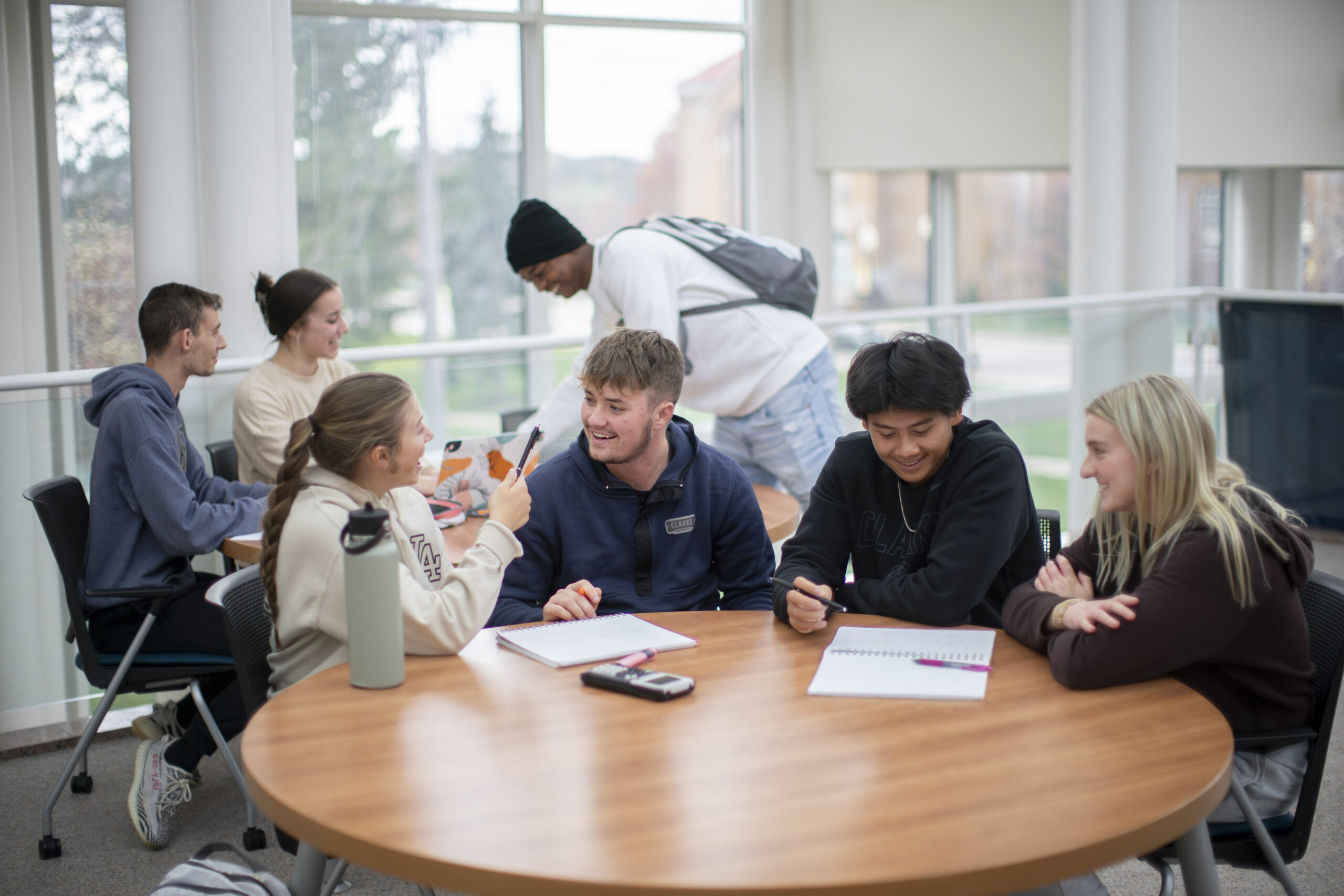 Clarke University Accounting Degree student participating in accounting club