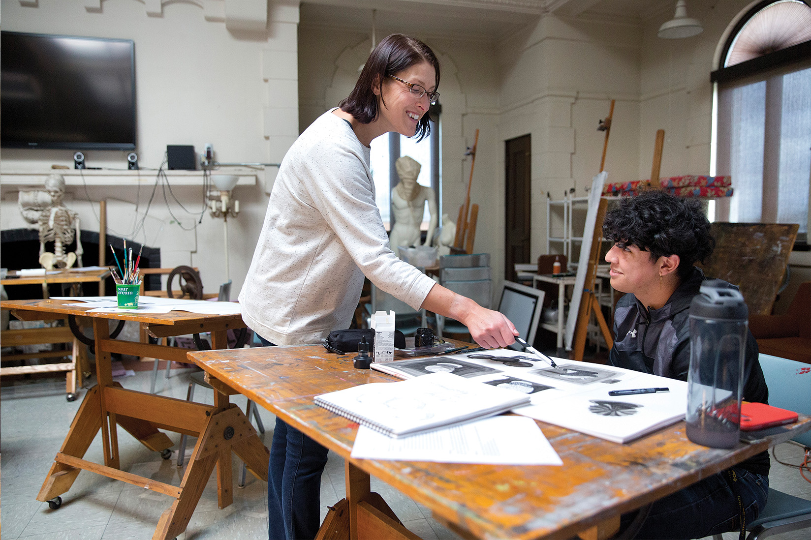 Clarke University Art Education Major.