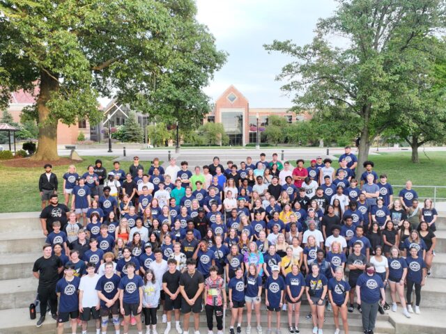 Members of the incoming class participate in CONNECT Orientation