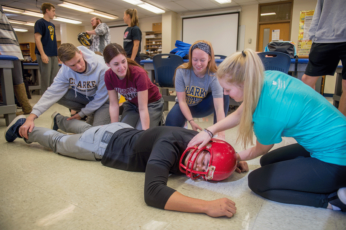 presentation college athletic training