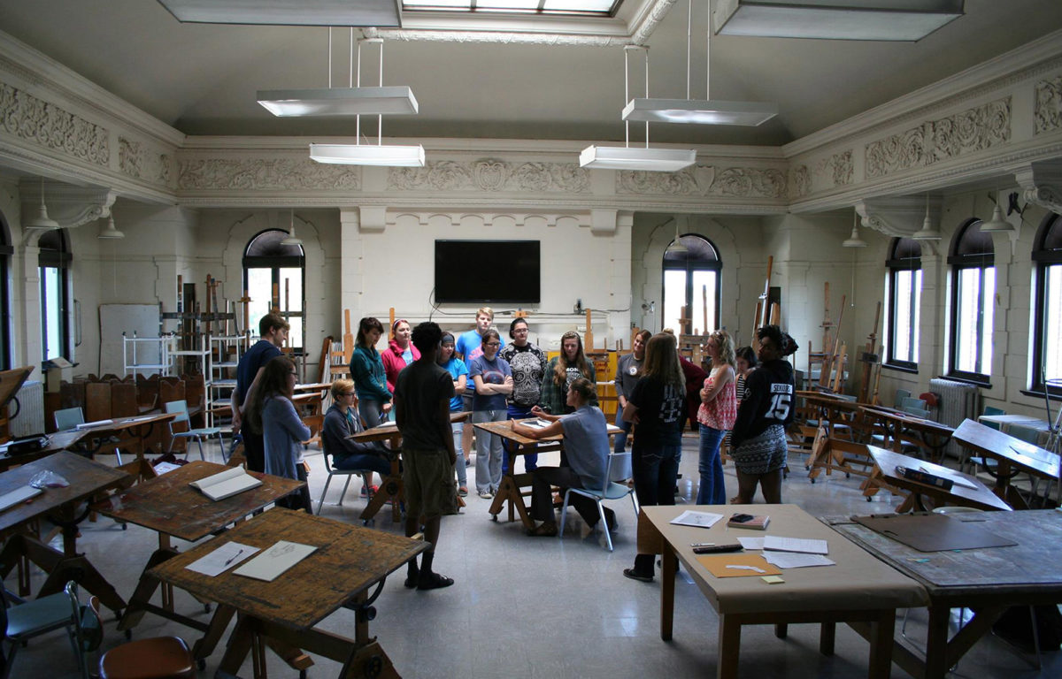 Studio Gallery in Eliza Kelly Hall - Full Size
