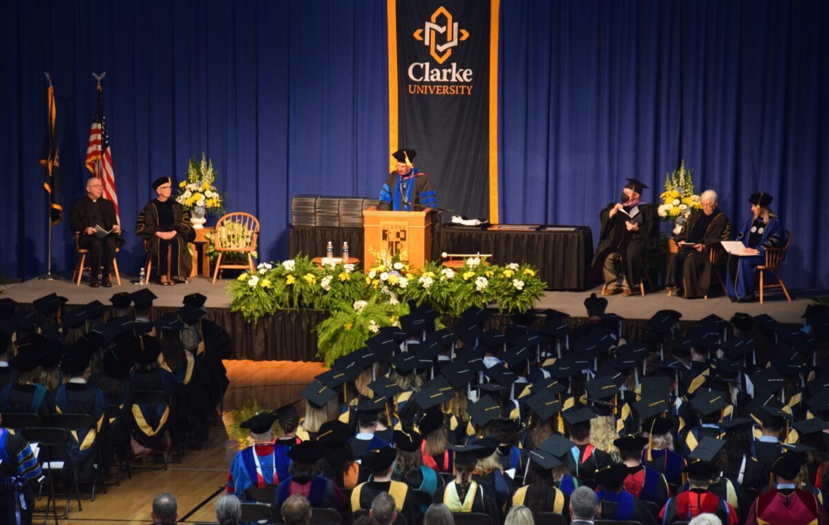 Clarke University Commencment - Full Size
