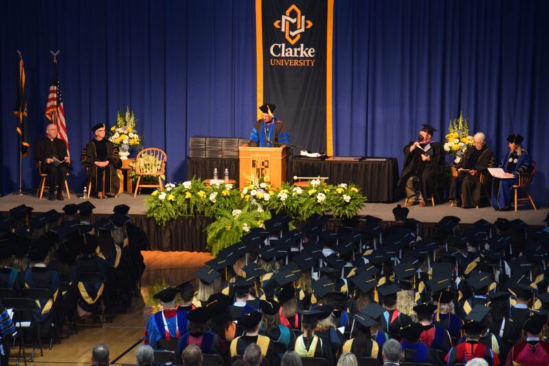 Clarke University Commencment