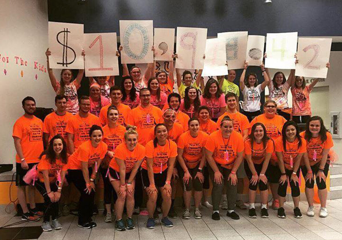 Clarke University student Dance Marathon - Full Size
