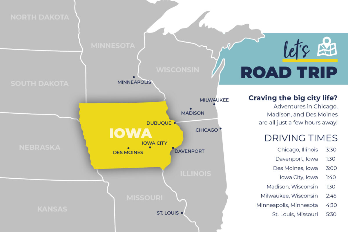 Drive Times Graphic