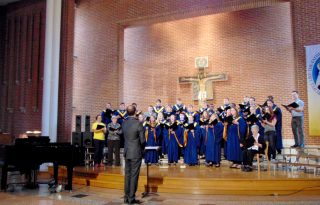 Clarke University Students Performing in the Ensemble Choir