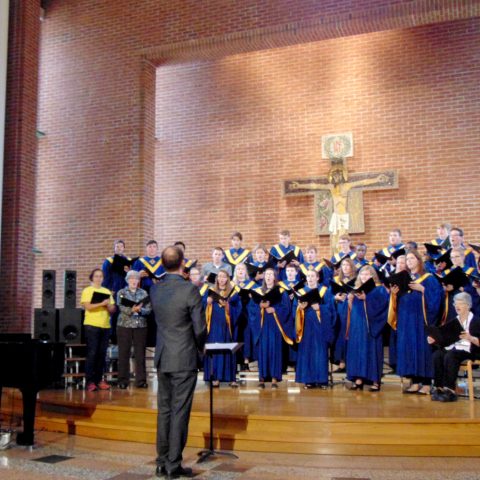 Clarke University Students Performing in the Ensemble Choir