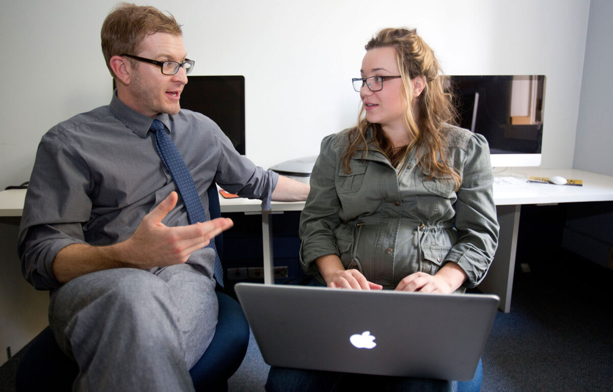 Graphic Design Program Instruction at Clarke University - Full Size