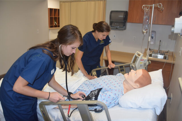 Clarke University Nursing Simulation Lab