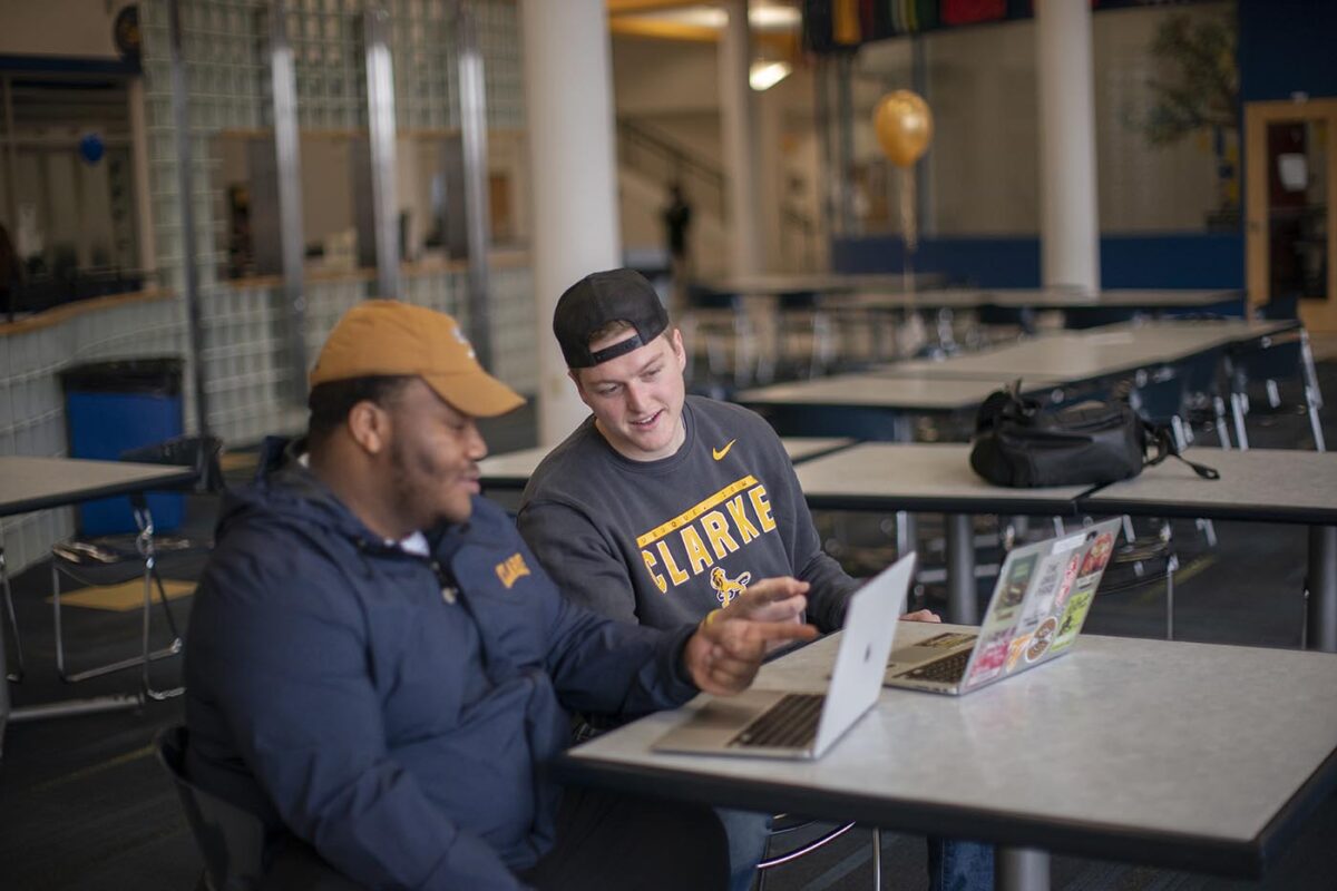 MBA students working together - Full Size