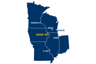 State map of Clarke's location