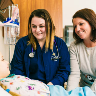 Iowa's Clarke University Nursing Students Learning Environment