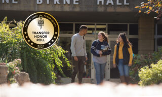 Clarke Transfer PTK honor roll image