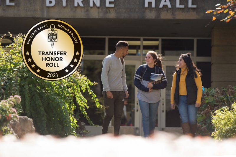 Clarke Transfer PTK honor roll image