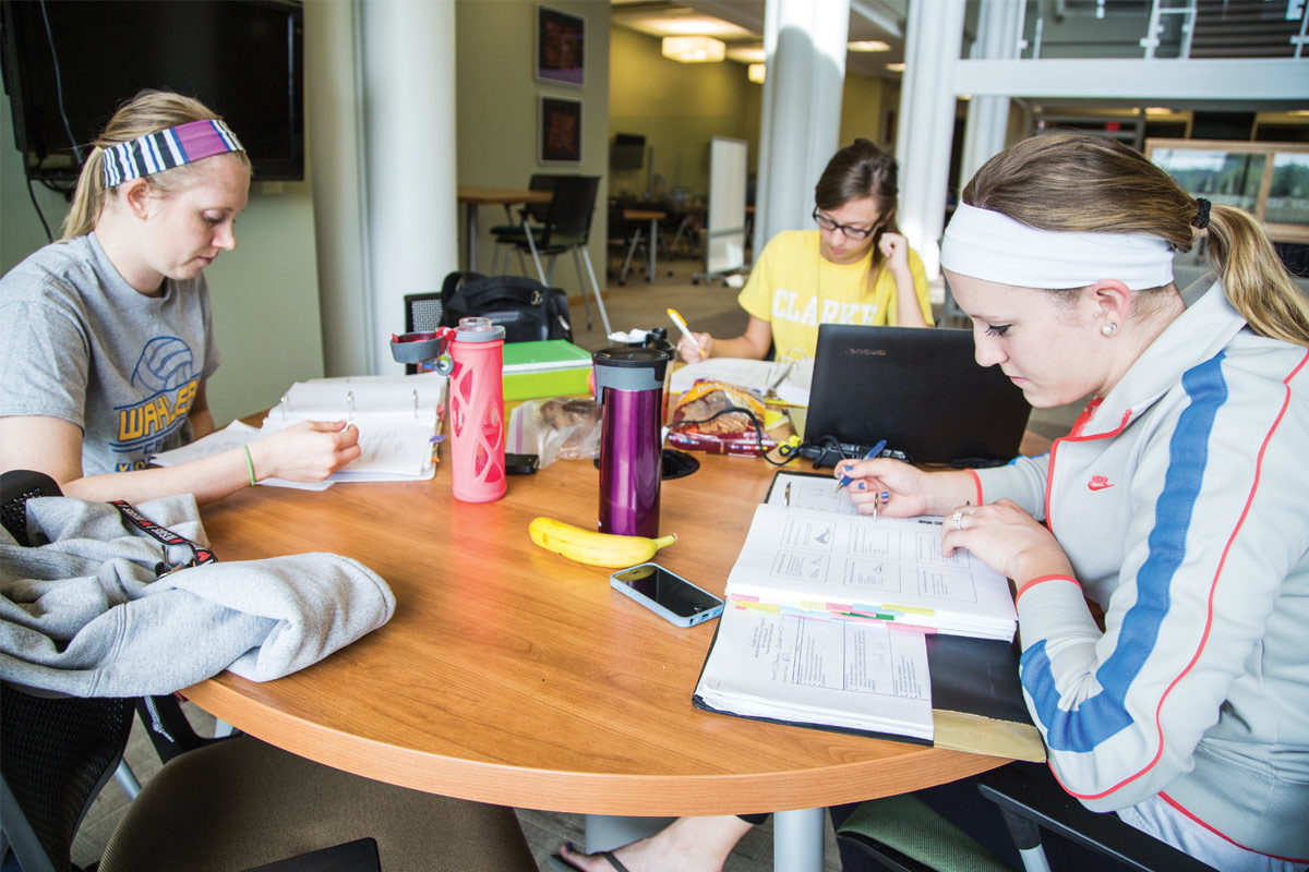 Students Studying